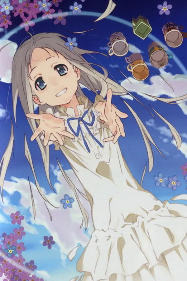 Anohana Anime Honma Meiko 45*30CM Wall Scroll Poster #35744