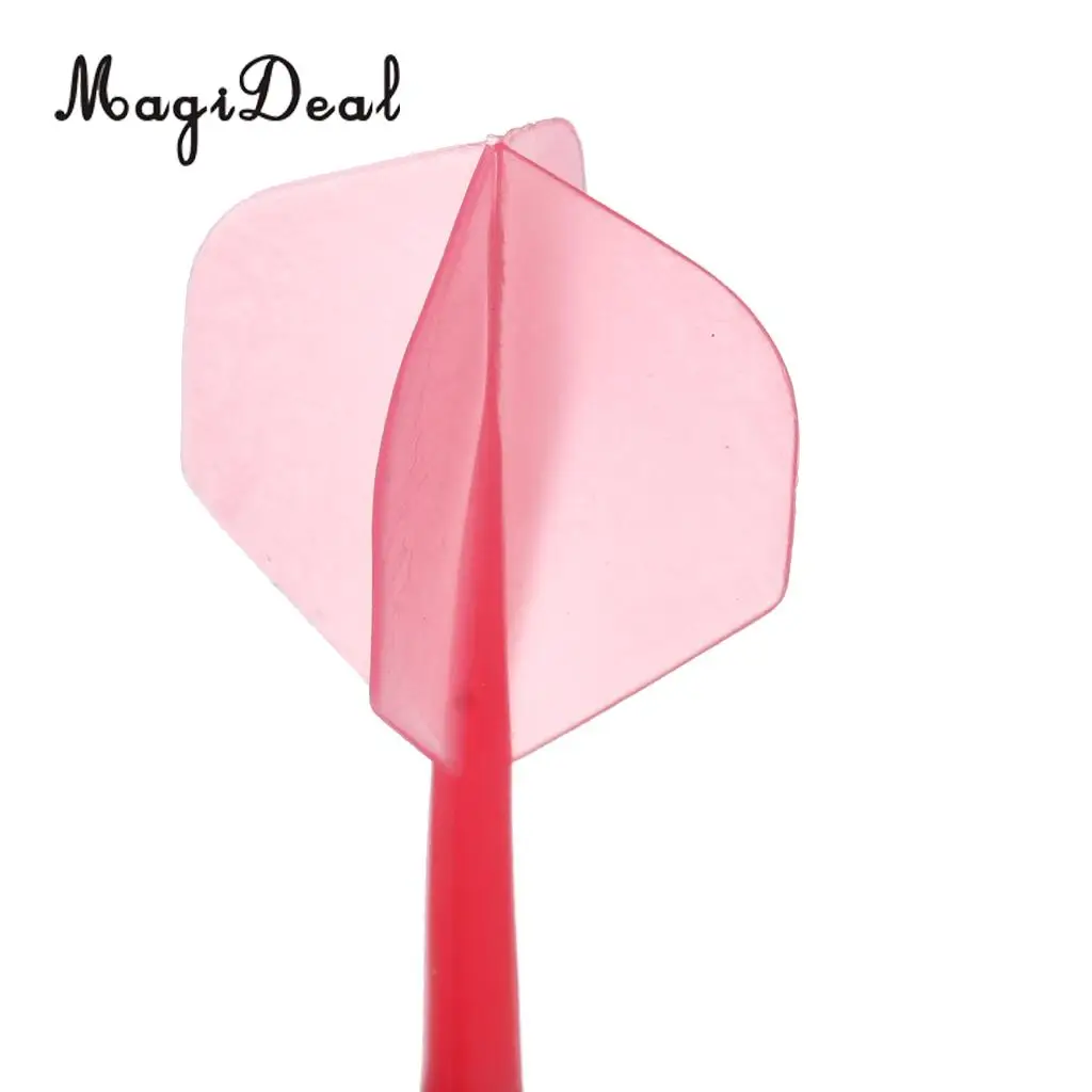 MagiDeal 14 Grams Plastic Metal Barrels Safety Soft Tip Dart for Electronic Dartboard Soft Dartboard White Red Black Blue