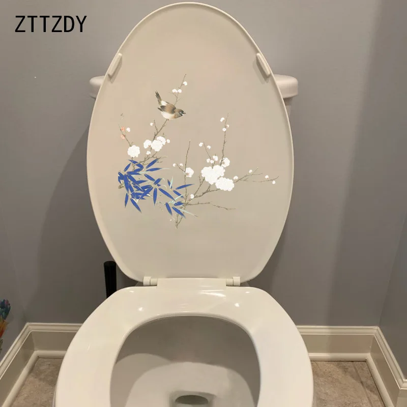 ZTTZDY 22 8*22 8 см Рисование птица ветка Цветок классическая комната Наклейка на стену