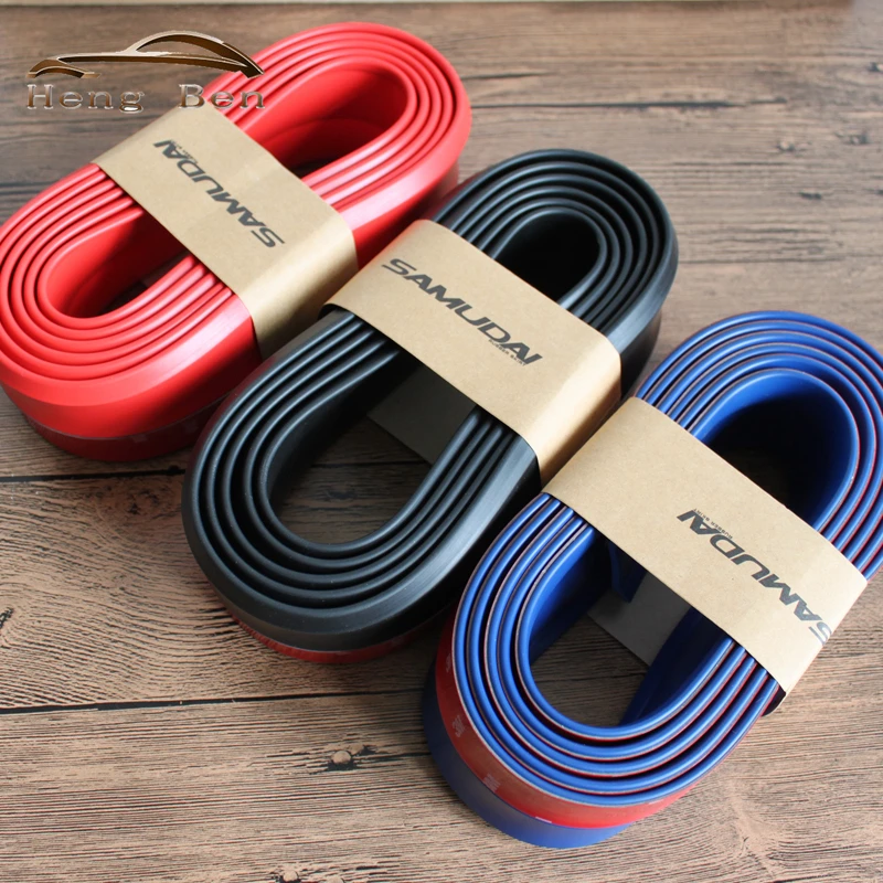 Buy 2.5 Meter New Rubber Soft Black bumper Strip Car