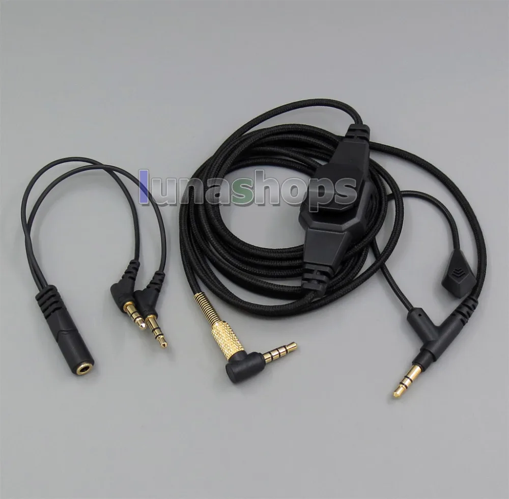 

Replaced Detach Boompro Line Gaming Computer Cable w/ Mic For V-MODA LP M100 LP2 M-80 V-80 SOLO STUDIO MIXR DNA