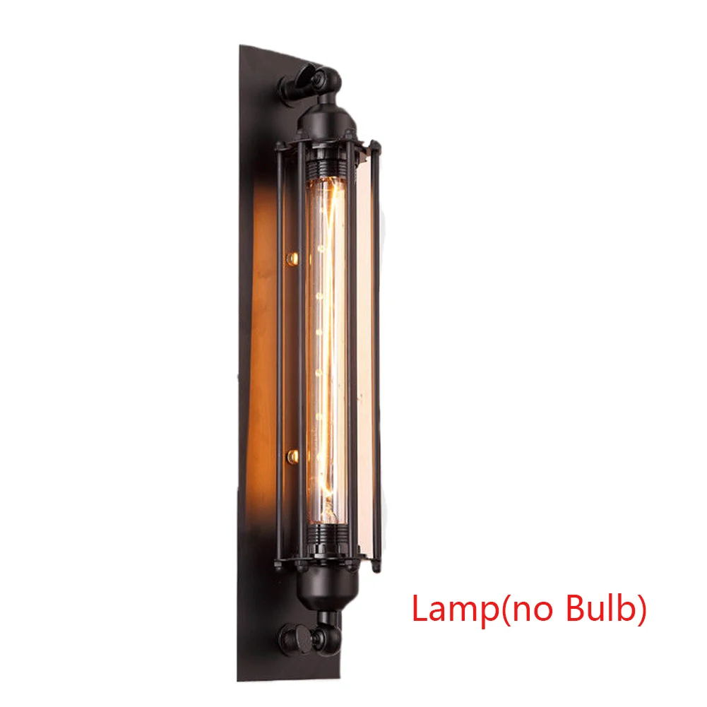 

E27 Industrial Indoor Easy Install Corridor Hotel Iron Structure Wall Lamp Decorative Restaurant Bar Retro Cafe Vintage