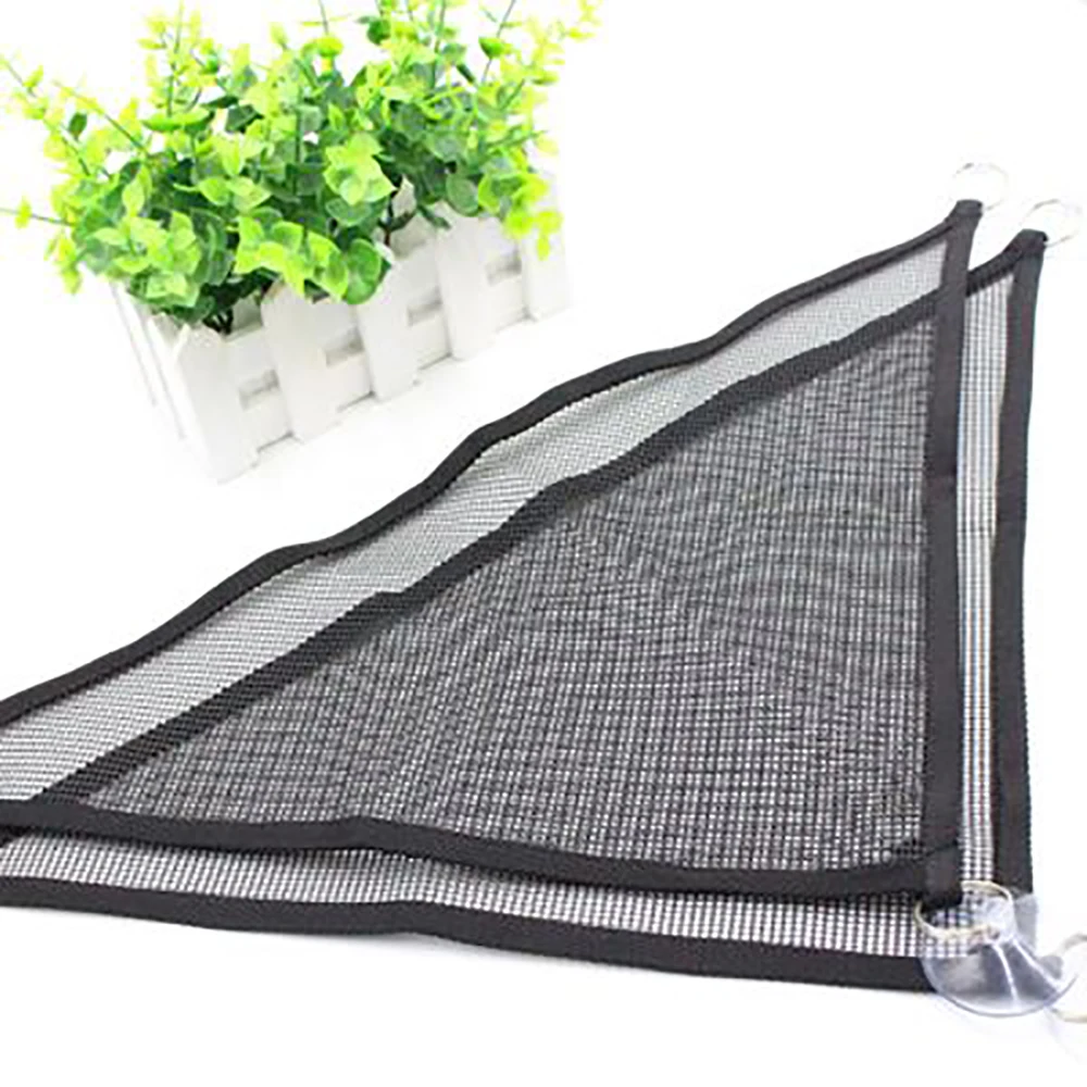 Pet Hammock Mesh Sleeping Bed Play Toys Reptile Hammock Breathable Crawling Pet Mesh With Suction Cup