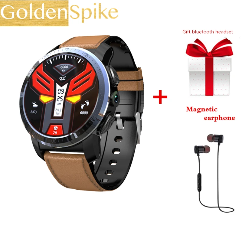 

kospet Optimus 4G Android 7.1.1 Smart Watch Men women 3GB + 32GB 8MP Camera GPS WIFI 800Mah Big Battery 1.39 Inch Smartwatch