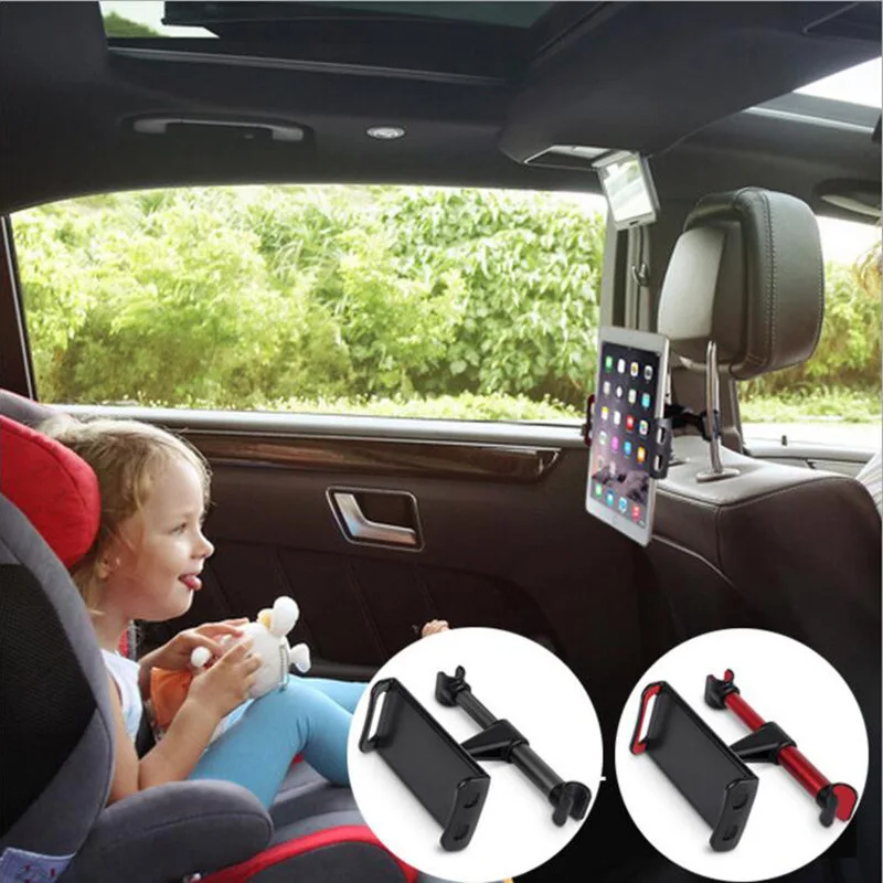 

360 Degree Car Back Seat Headrest Mount Tablet Stand for IPad 2 3 4 Air Ipad Mini 1 2 3 4-11 Inch Tablet Holder for Smart Phone