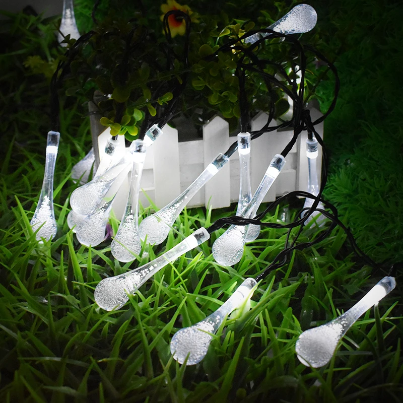 Гирлянда с солнечной батареей 20 светодиодов|led solar fairy lights|led light solarstring lights |