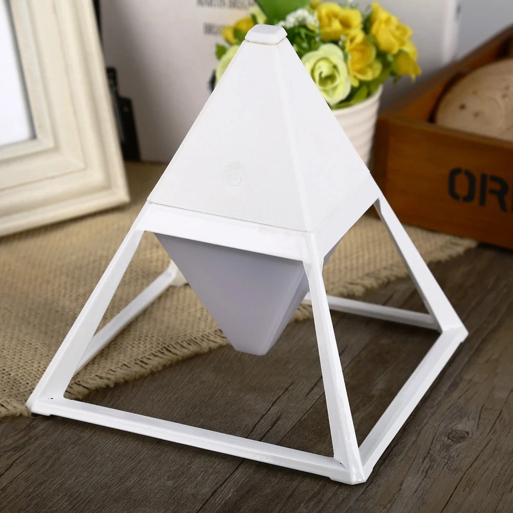 Gxdiffuser AC 100 240 В 4 Вт USB Перезаряжаемые светодиодные Настольная Light Touch затемнения