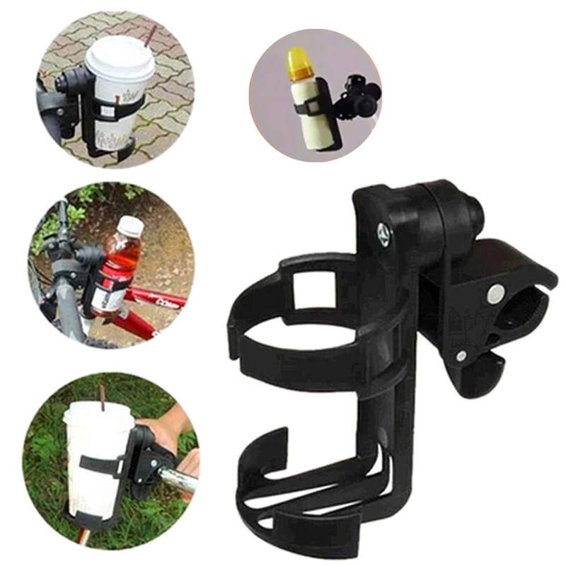 

Baby Stroller Cup Holder Universal Rotatable Holder Baby Stroller Accessories Baby Bottles Rack for Baby Cup Bottle Holder
