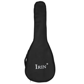 

IRIN Black Portable Ukulele Bag Soft Case Monolayer Bag Single Shoulder Backpack Padded 26 Inch