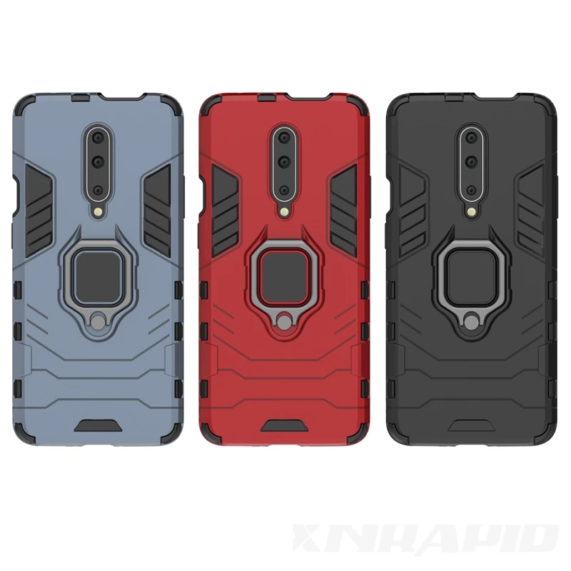 finger ring armor case For font b oneplus b font font b 7 b font font