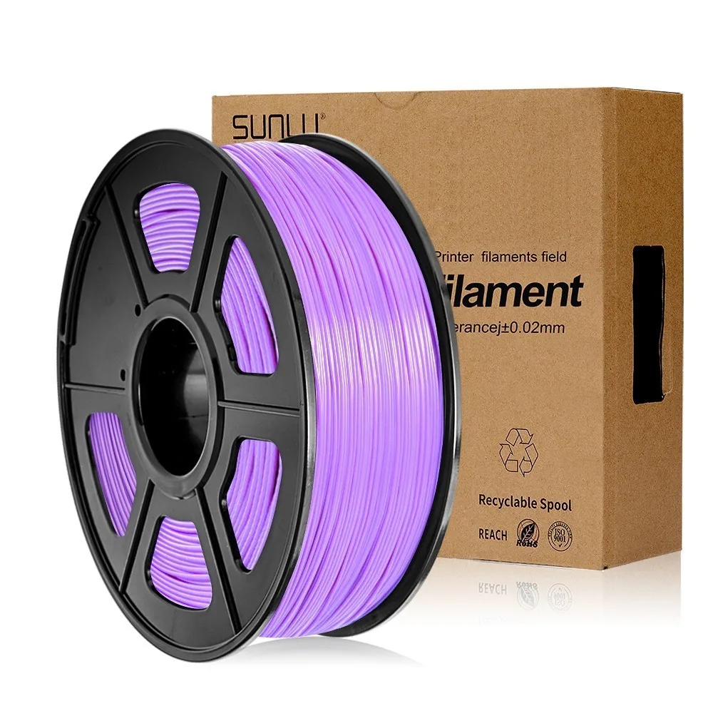 SUNLU 1 75 мм PLA нить с катушкой для детей DIY образование 3D печать расходные материалы