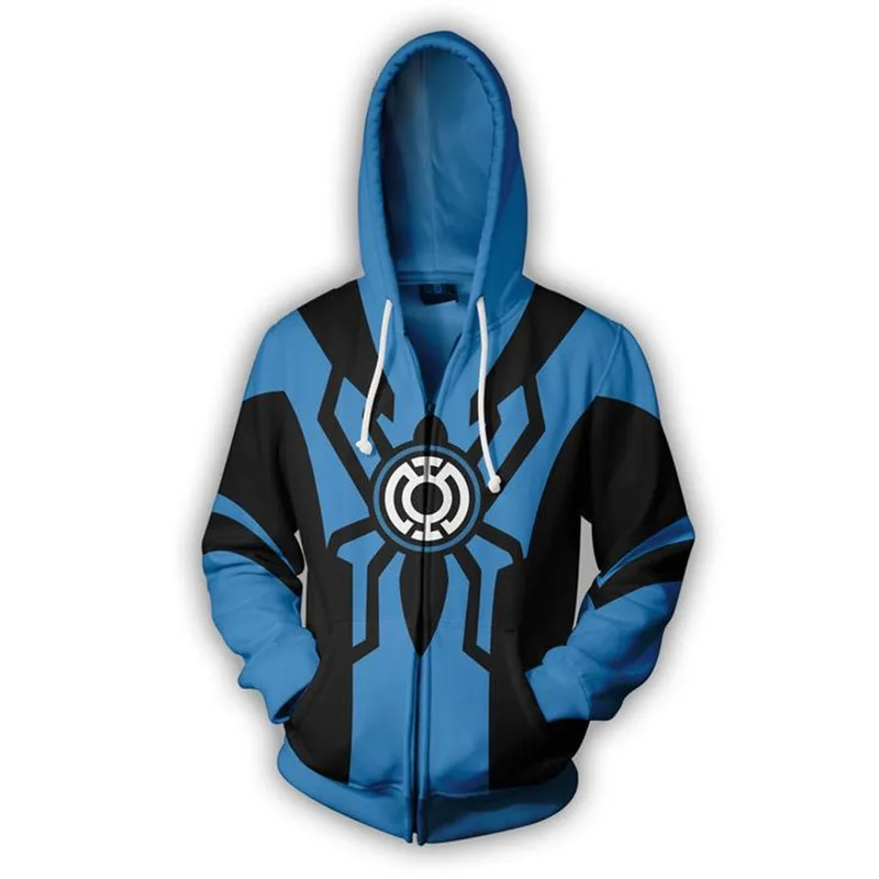 

Marvel Spider Man 3D Moving Zipper Hoodies Men Streetwear Hip Hop Warm Hooded Sweatshirts 3D Printed for Kids Boy Winter Soldier