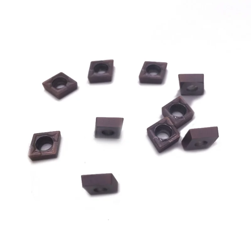 

100pcs Carbide Inserts CCMT060204 VP15TF CCMT21.51 Insert Carbide Milling Cutter Metalworking High Quality