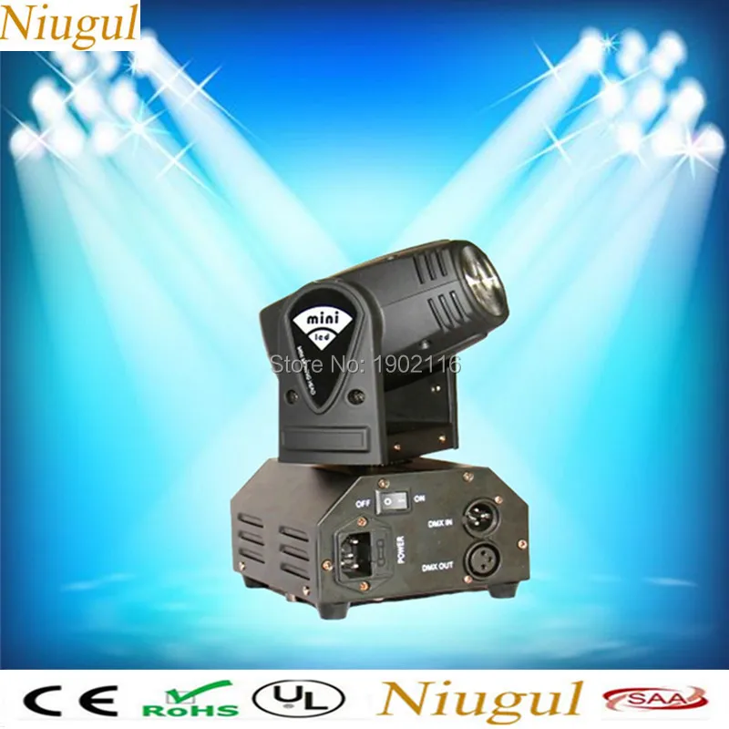 

High Quality 10W LED Mini Moving Head Beam Light/RGBW 10W LED Lamp/Disco DJ Lighting/Bar Home Party Club Wedding Lights/LED Beam