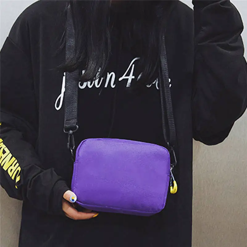 Canvas handbags Zipper Shoulder Bag Crossbody Bag for Women 2019 Messenger Bags women's bag bolsa feminina sac a main 40AP018