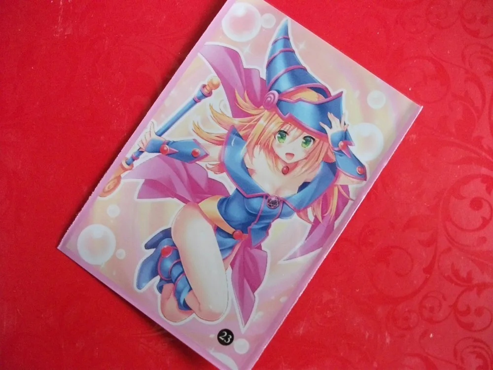 100 шт./лот 62x89 мм настольные игры аниме изображения карты рукава для японских девочек карты протектор для Yu-Gi-Oh карты