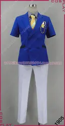 Uta нет принц-сама Love Revolution shinomiya Нацуки синий форма костюм Косплэй костюм S002