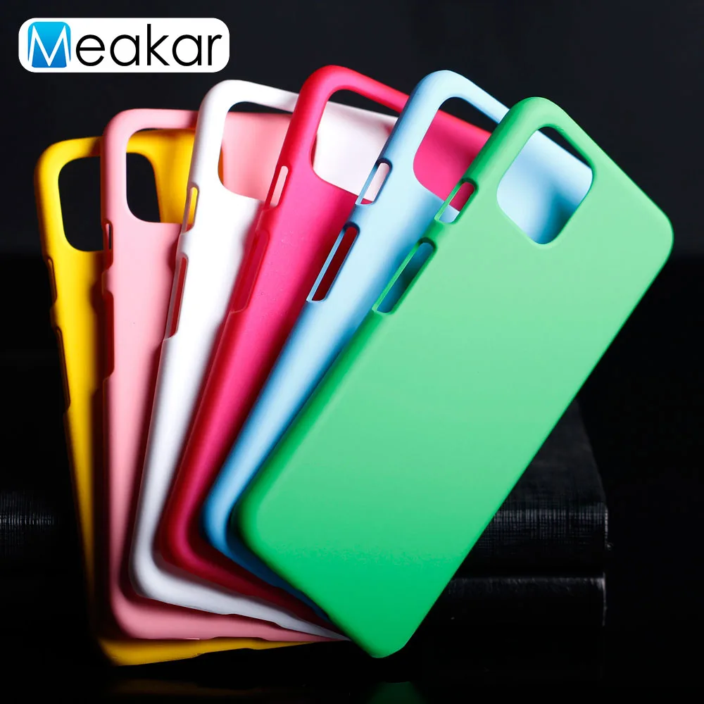 Матовый пластиковый чехол 5.6для Google Pixel 4 для Pixel4 задняя крышка телефона