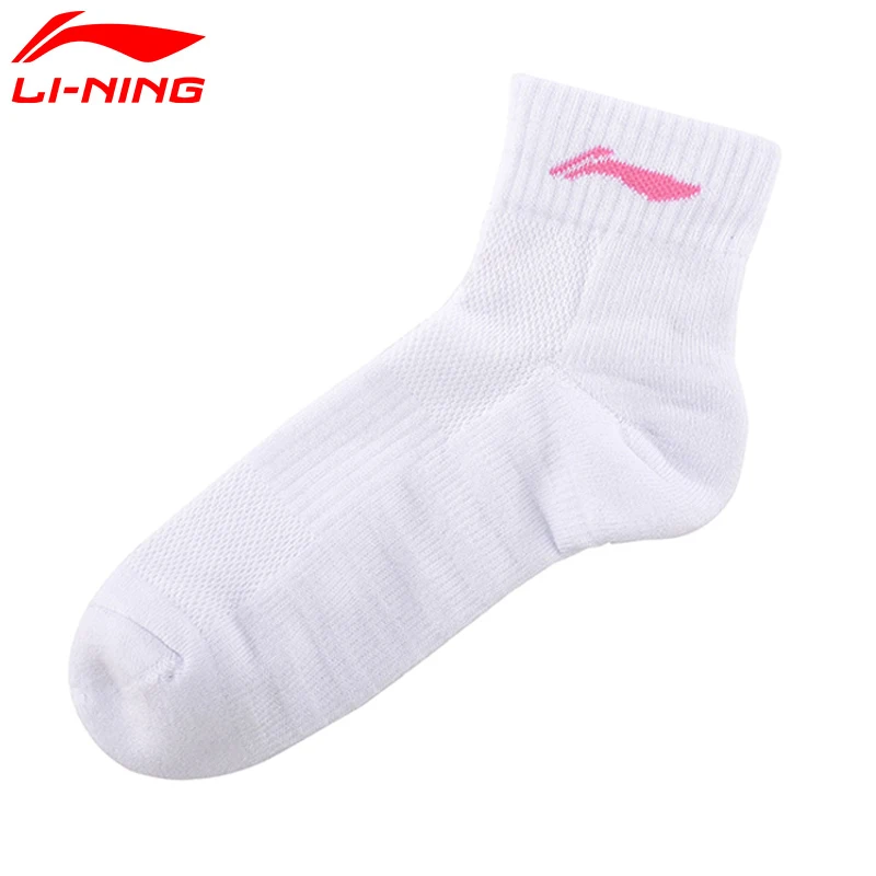 Li-Ning женские тренировочные носки с низким вырезом удобные 49.0% хлопок 42.3% нейлон 8.7%