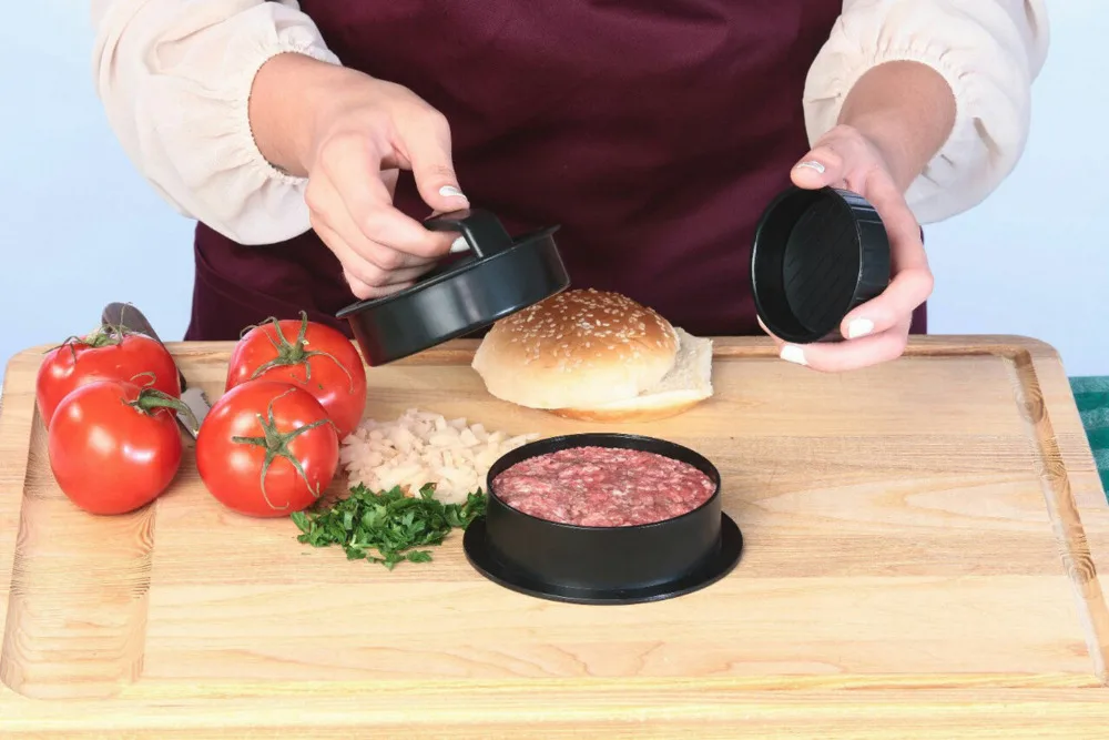 Ручная машина для приготовления котлеты для гамбургера антипригарные формы для котлета мясной формы для бургера пресс для котлет чучела форма гриль кухонные инструменты