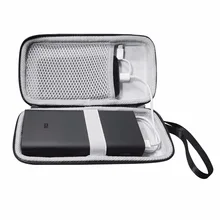 Funda rígida de goma EVA para Xiaomi Power Bank 3 Pro, bolsa de carga de 20000 mAh, carcasa ajustada, 3 bolsas de 20000 mAh