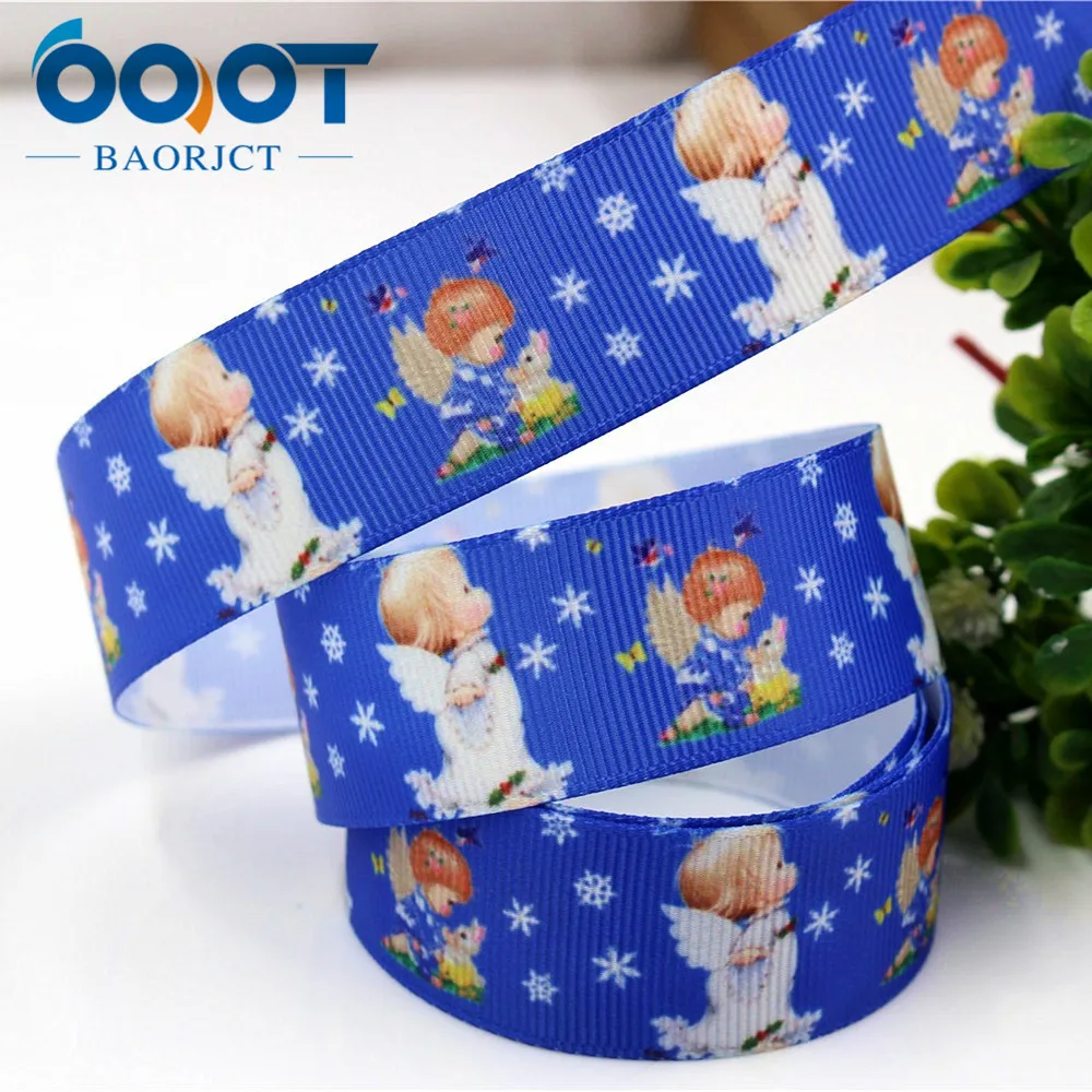 Мультяшные ленты OOOT BAORJCT 177202 25 мм 10 ярдов Термотрансферная печатная корсажная