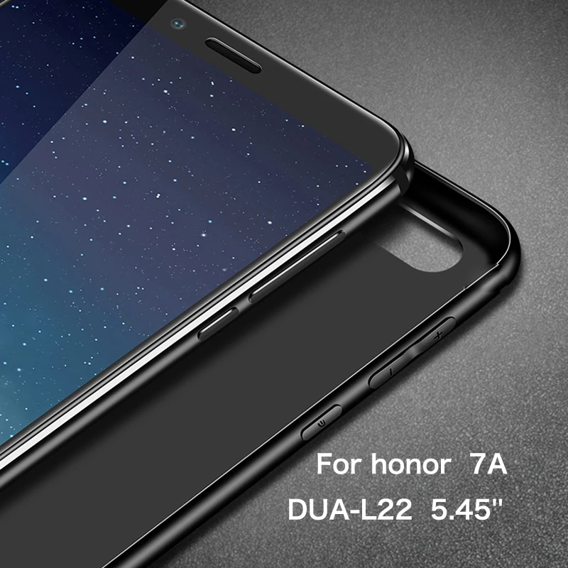 Для huawei Honor 7A Dua-l22 5,45 ''Футляр матовая крышка на Honor 7A Y5 Prime Y5 Coque Honor 7A Русская версия Fundas