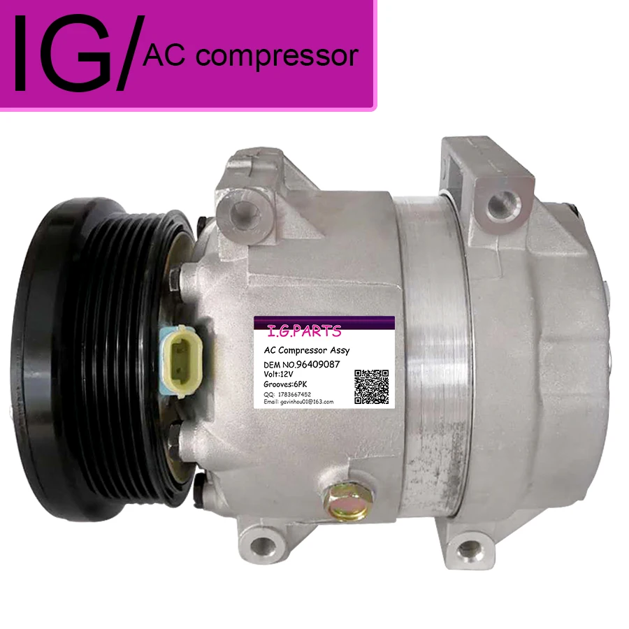 

Free shipping Auto Air Conditioning AC Compressor For Car Chevrolet Epica 2.0L 2.5L 2005-2012 OEM 95954659 96409087 96801525