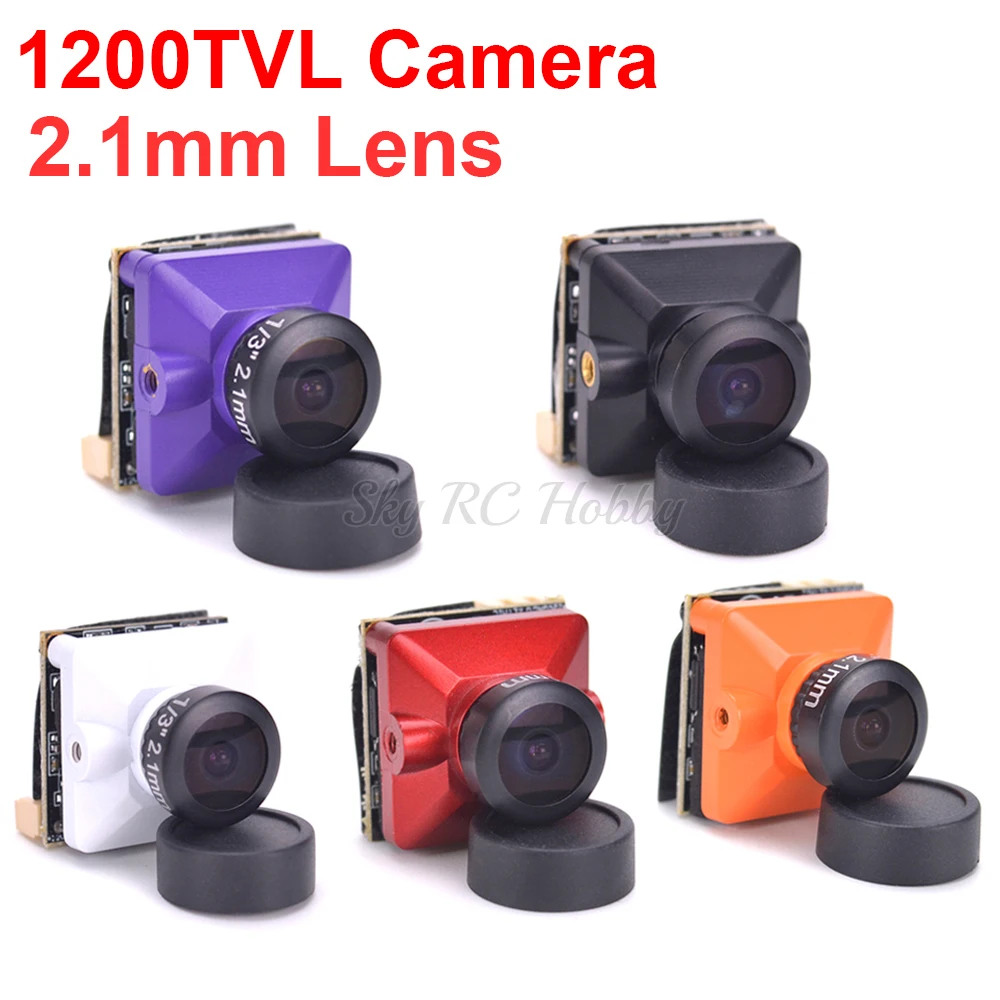 

FPV Mini 1200TVL Camera 1/3" SUPER HAD COMS 1200 TVL 2.1mm lens PAL for FPV Race RC Quad Drone