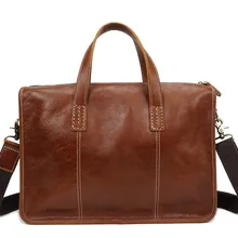 Nesitu винтажный коричневый кофейный мужской портфель из натуральной кожи, сумки-мессенджеры из натуральной кожи, портфель, сумки на плечо# M8093