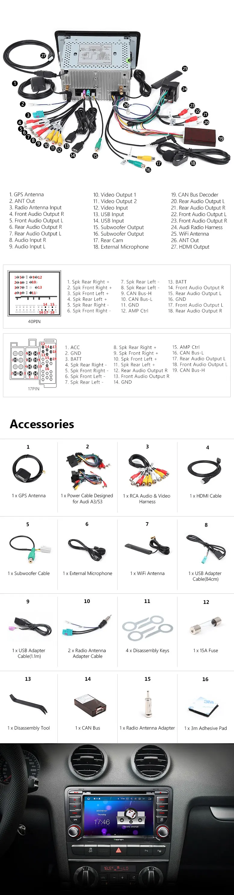 Discount 7" Quad Core Android 7.1 OS Car DVD for Audi A3 2003-2012 & Audi S3 2003-2012 with 2GB RAM & Split Screen Multi-tasking Support 4 Discount 7" Quad Core Android 7.1 OS Car DVD for Audi A3 2003-2012 & Audi S3 2003-2012 with 2GB RAM & Split Screen Multi-tasking Support 4
