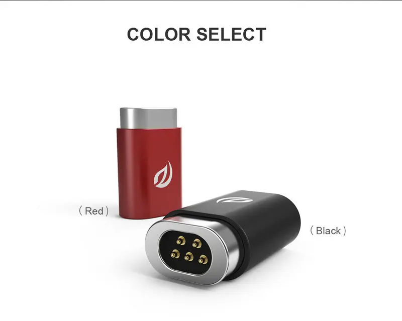WSKEN Magnetic Micro USB Connector Plug  to Type C cable Adapter (10)