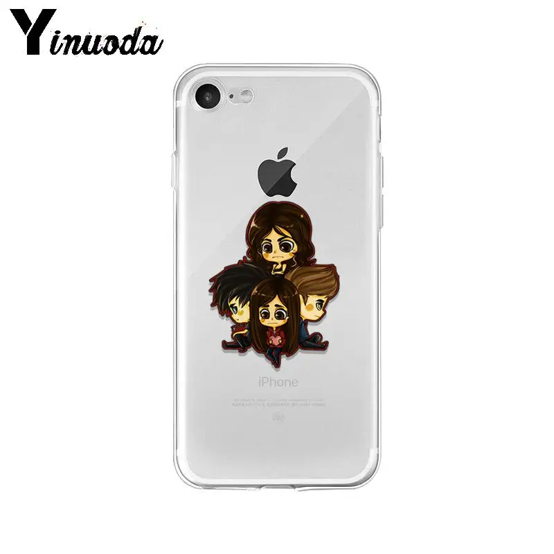 Мягкий чехол Yinuoda из ТПУ для iPhone 8 7 6 6S Plus 5 SE XR X XS MAX|Бамперы| |