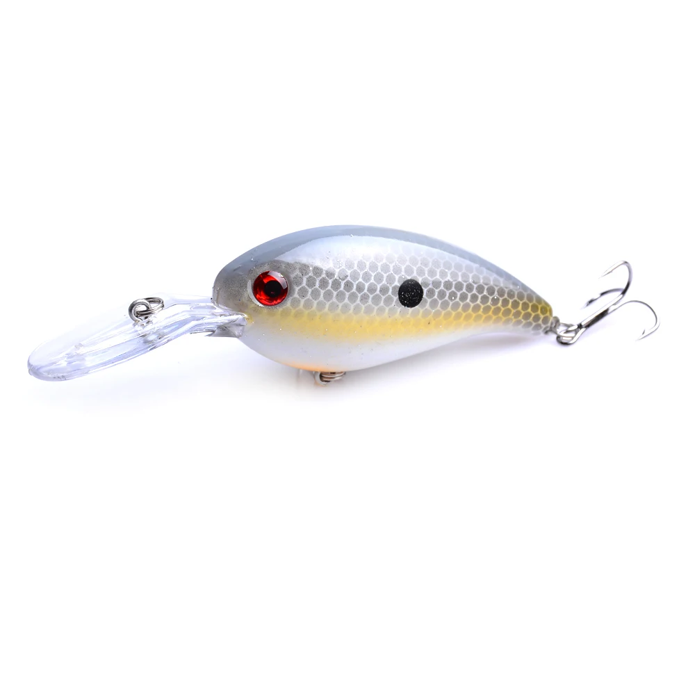 

YUZI Fishing Wobbler Lure 10cm 14g Crankbait Artificial Hard Crank Bait Swimbait Pike Bass Trout Fish Lure Hook Rattling 1PCS