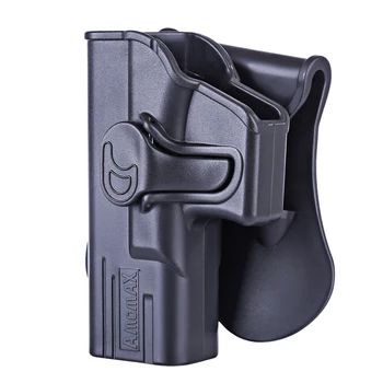 

NFSTRIKE Amomax Tactical Holster For Glock 19/23/32 ISSC M22 Series ICS BLE-XAE Series High Quality - Left Hand Blackes)