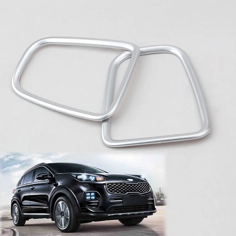 For Kia Sportage QL 2017 2018 Chrome ABS Car Dashboard Air Vent Outlet Trim Cover Garnish Bezel Styling | Автомобили и мотоциклы