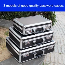 Алюминиевый Чехол для инструментов, чехол для инструментов, коробка для паролей, коробка для файлов, ударопрочный защитный чехол, оборудование, пульт дистанционного управления