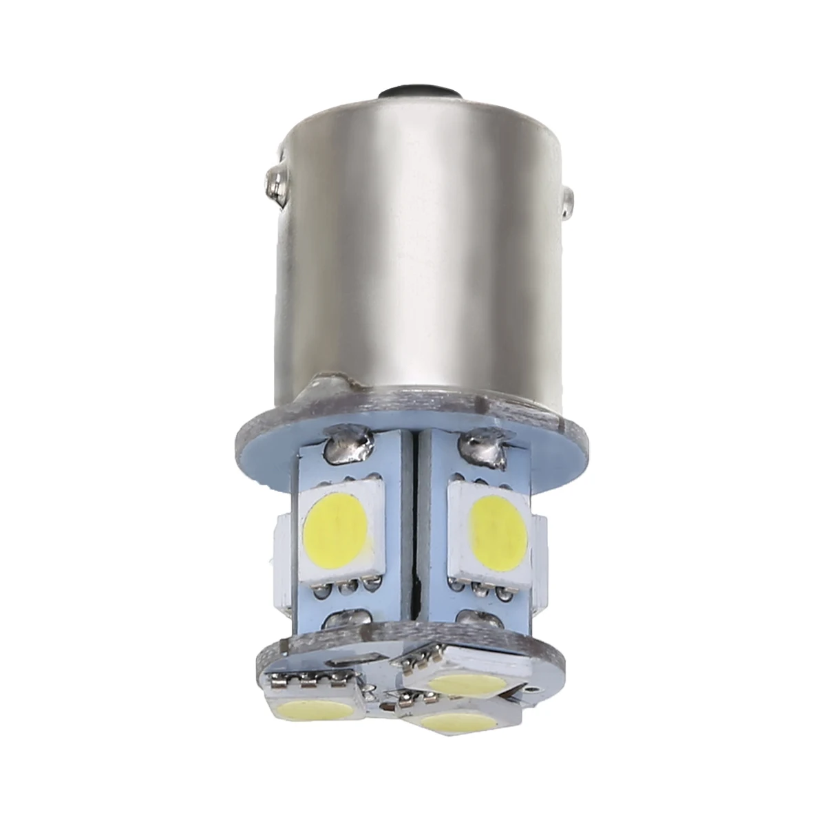 2X DC 12V 1156 Car Brake Light White 5050 8 SMD LED Tail Turn Signal Light Bulb Auto Side Marker Backup Stop Lamp