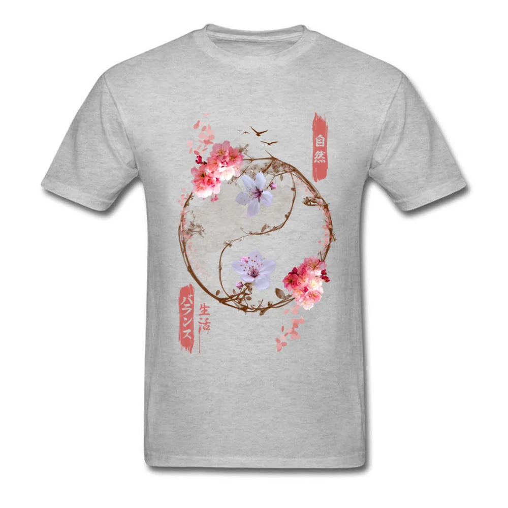  Man Top T-shirts Eternal Balance Street Tops Shirts Cotton Fabric Crew Neck Short Sleeve Casual T-Shirt Summer Eternal Balance grey