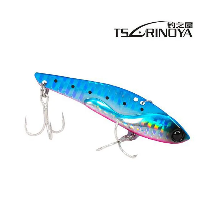 

Trulinoya VIB Fishing Lure Metal Bait Streak Blade Bait 75mm 23g Japan Metal Vibe Lure for Fresh Water Sea Fishing DW38