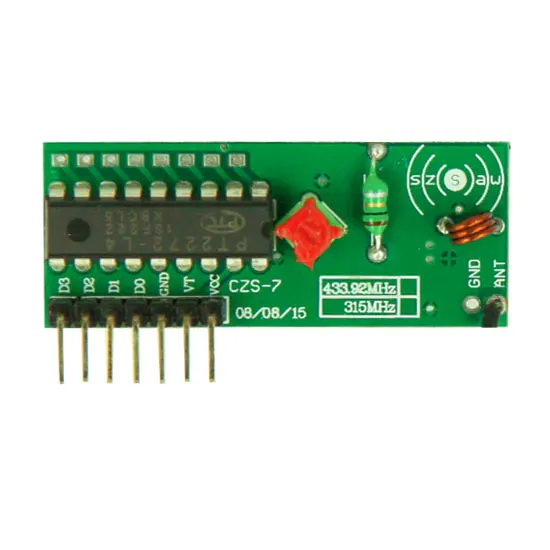 315 433mhz Super Regenerative Receiver Module 4 Channel Wireless 315 433mhz Super Regenerative Receiver Module 4 Channel Wireless