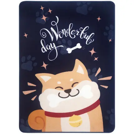 Современный стиль милый котенок щенок коврик с Фламинго гостиная Придверный коврик с изображением героев мультфильма