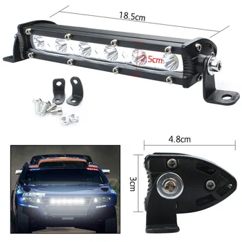 

Waterproof 1pc/2pcs White LED Spotlight 36W 18W Spot Light Bar Car Work Lamp Off-road Searchlight Work Light bar for Jeep SUV