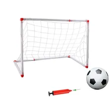 New Indoor Outdoor Sport Game Toy Football Goal Portable Soccer Gate Funny Developmental Toys Boys Children Ball Gift