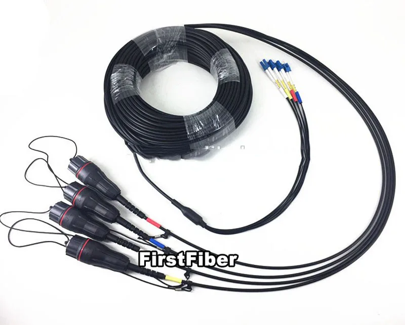 

FULLAXS 8 Cores DLC CPRI Optical Cable LC UPC Duplex