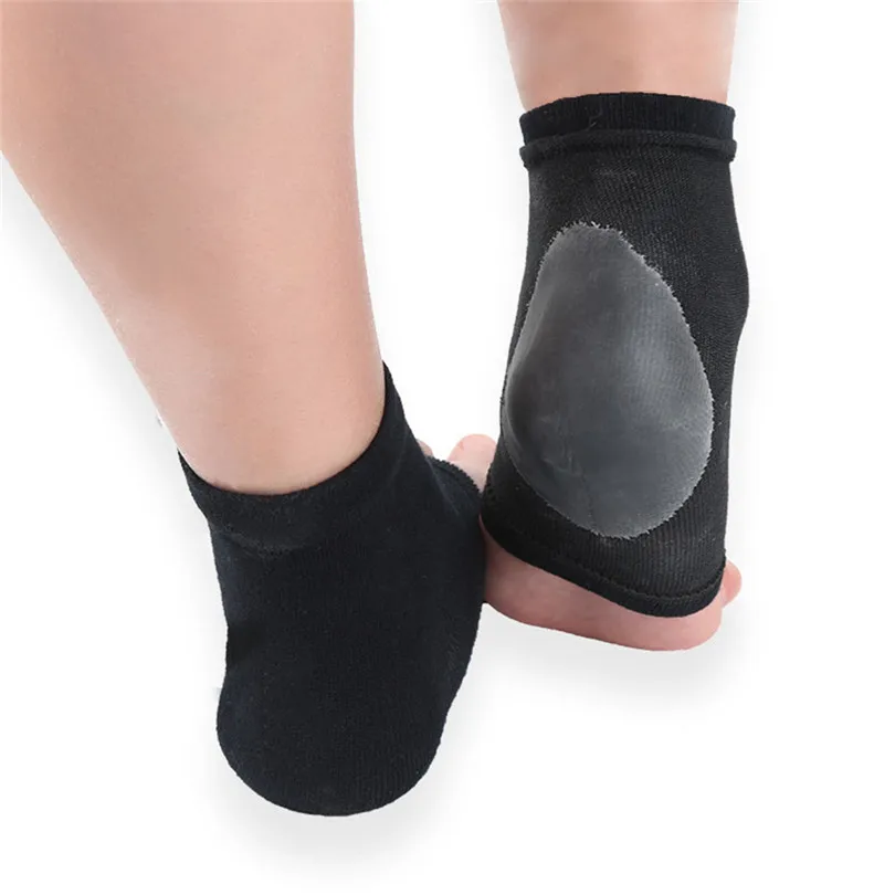 Moisturizing Gel Heel Socks Socks Women Funny Half Heel Four-Color SPA Socks Solid 1 Pair Socks Casual Calcetines 30JUN412