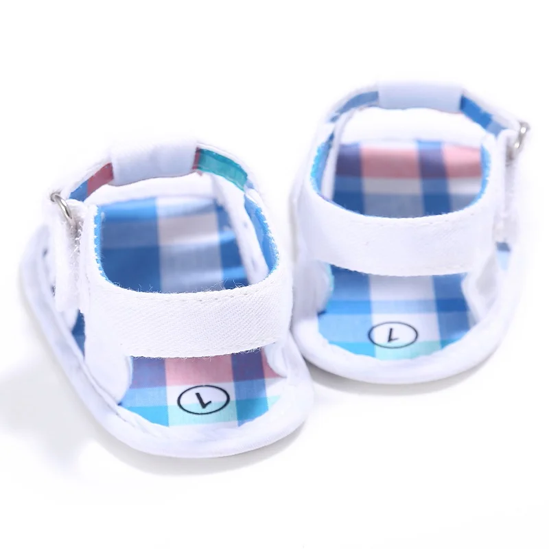 Сандалии для новорожденных, летняя обувь для маленьких мальчиков и девочек, детские тапочки для новорожденных 0-18 месяцев