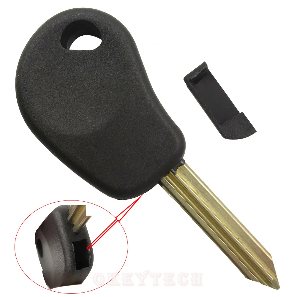 

Smart Auto Replacement Key Transponder Car Key Shell Case Cover With Uncut Blank Blade For Citroen Picasso Elysee Xsara C5 C6