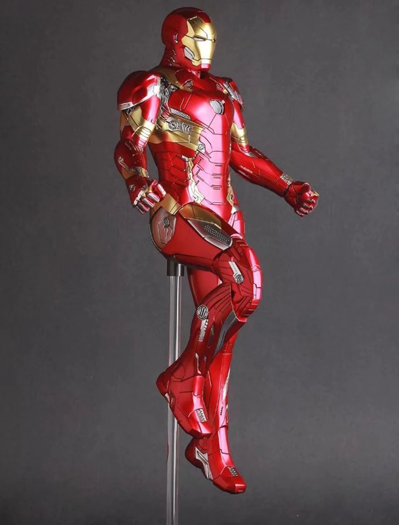 Crazy Toys Iron Man Mark XLVI Action Figure 1 6 scale painted Figure Iron Man Mk46 PVC Action Figures Toy Brinquedos  (2)