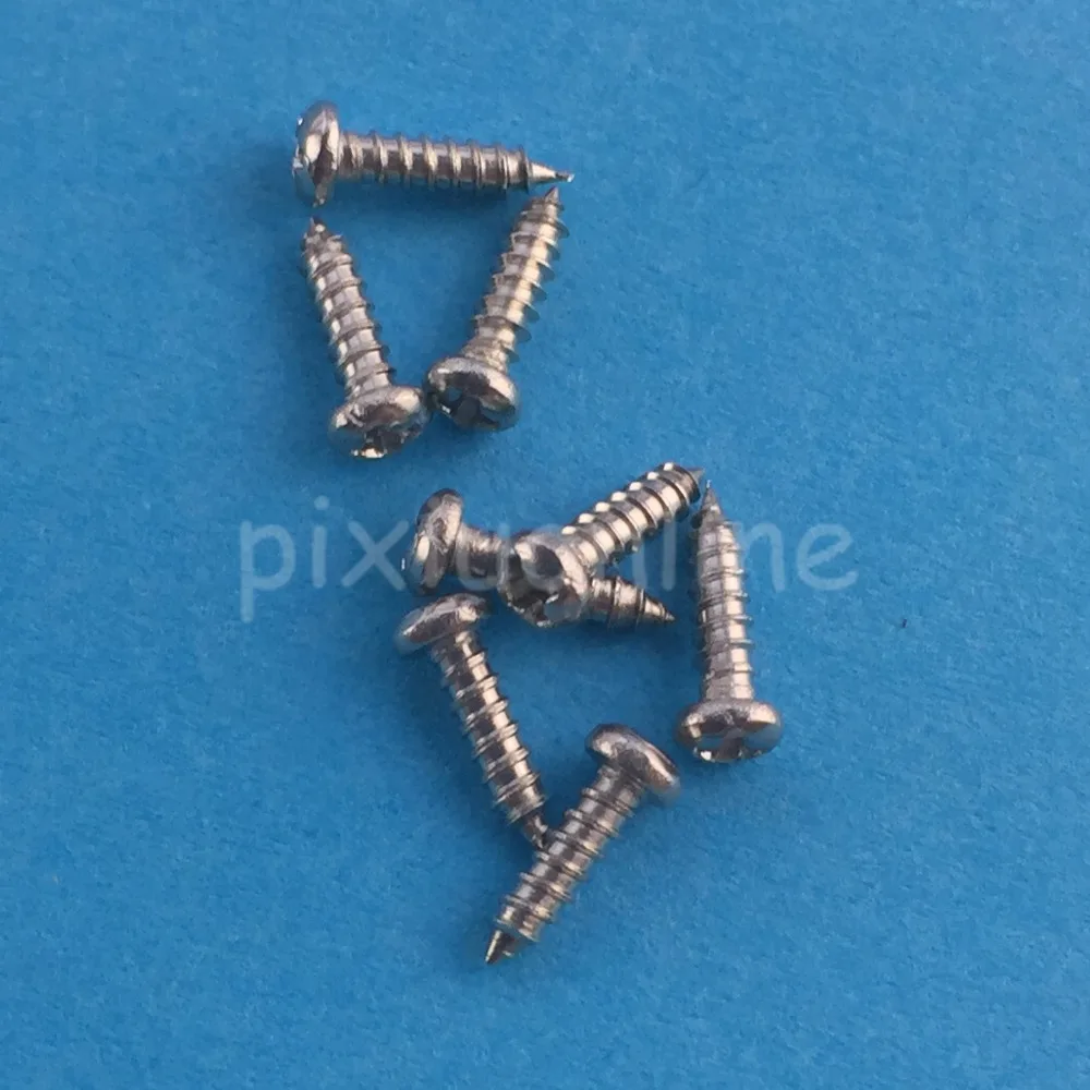 100pcs M2*8 J251Y Pan Head Philip's Screws DIY Small Self-tapping Screws Stainless Steel Screws